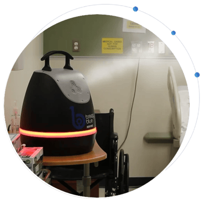 Breezy Blue hospital circle Breezy Blue hospital circle