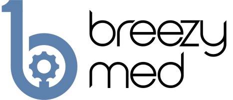 breezy med logo black
